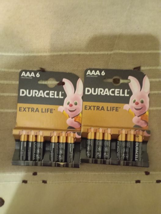 Лужні батарейки Дюрасель