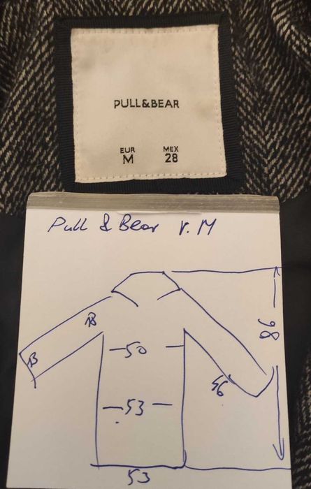 Marynarka płaszcz pull& bear r M