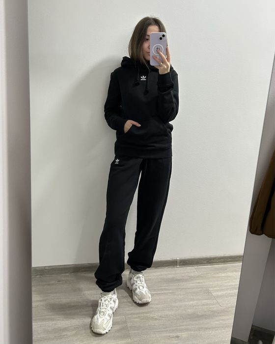 РОЗПРОДАЖ Чорний спортивний костюм Adidas originals оригінал новий