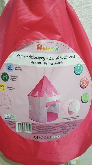 Namiot dziecięcy zamek księżniczki