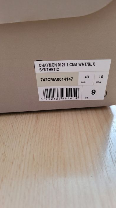 Buty białe Lacoste Chaymon 0121 1 CMA