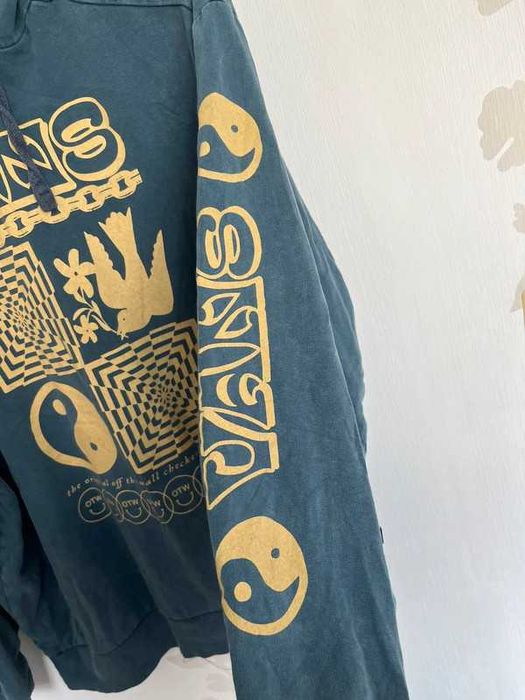 bluza oversize męska z kapturem Vans S