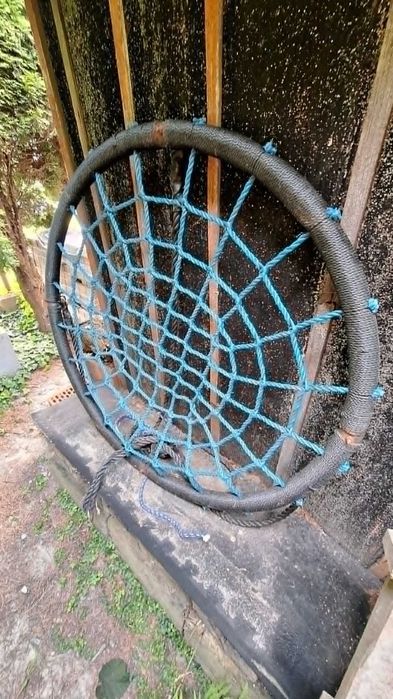 huśtawka "bocianie gniazdo" średnica 120cm!