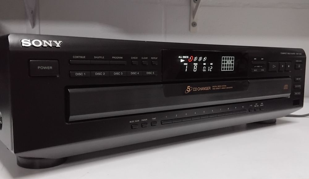 SONY leitor de cd CDP-C661
