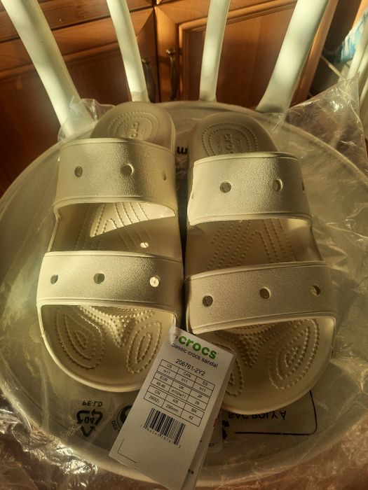 Nowe klapki męskie Crocs rozmiar 45-46