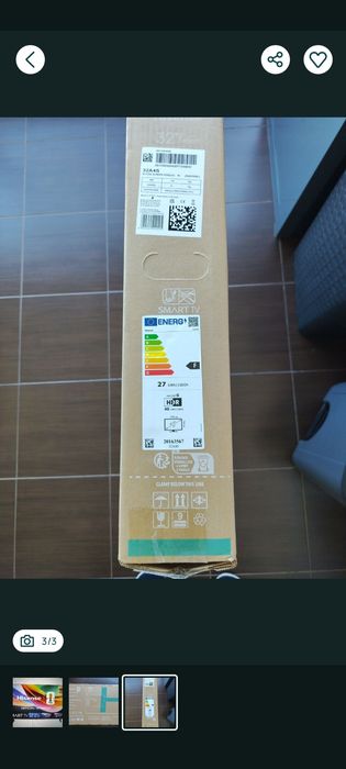 TV led Hisense 32A4S  de 32" 81cm HD smart tv