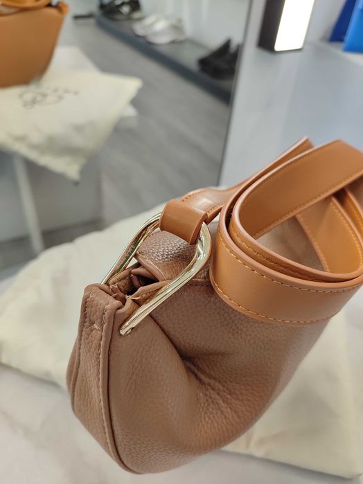 Сумка Polene Tonca Textured Camel