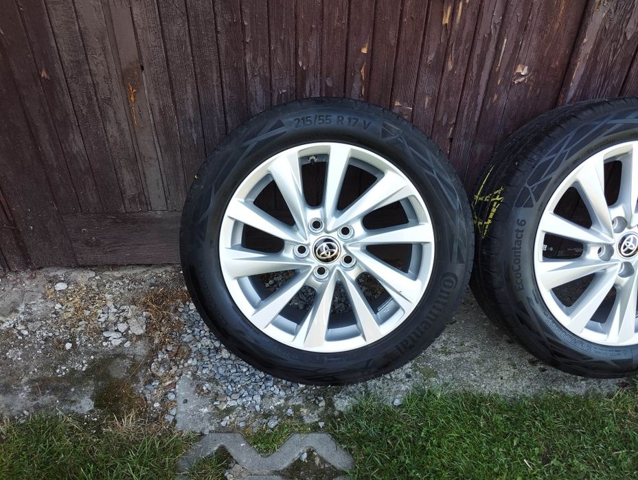 Koła Toyota Camry, czujniki, Continental nówki stan perfekcyjny