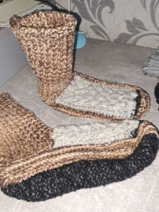 Носки вязаные  новые