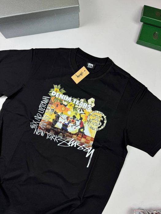 ‼️Ліквідація‼️ Футболка denim tears Stussy