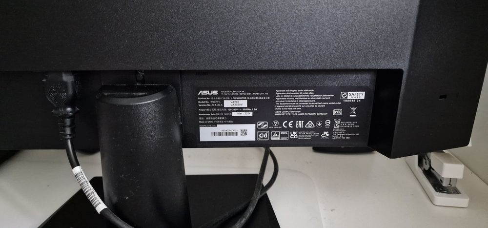 Monitor ASUS VA27HEF
