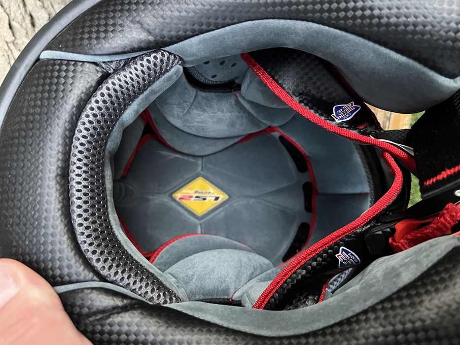 Kask motocyklowy r. M