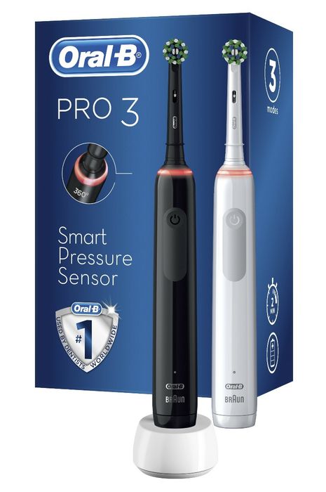 Szczoteczka do zębów Oral-B PRO 3 3900, 2 szt.