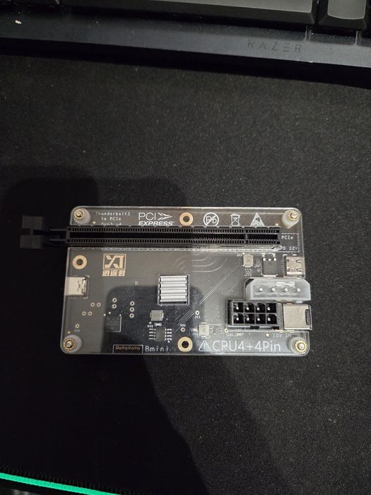 Adaptador PCIe para thunderbolt 3