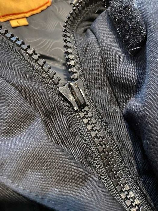 Kurtka męska zimowa Fjallraven yupik parka czarny scandinavian futerko