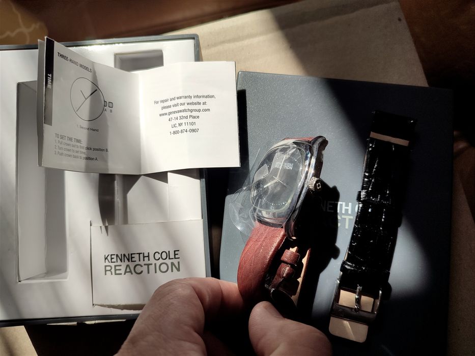 годинник, часи, kenneth cole reaction два змінні ремінці, нові