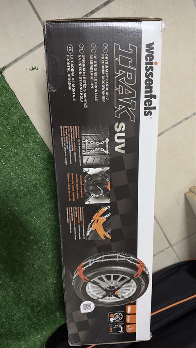 Correntes de neve Suv_4 unidades_Novas