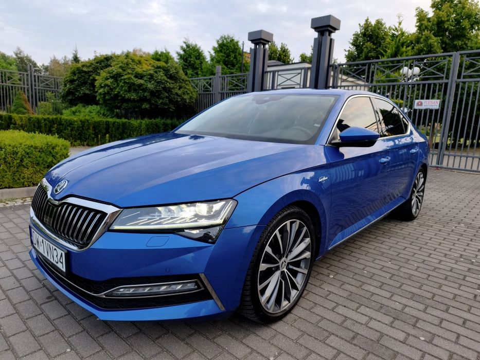 Skoda Superb Laurin & Klement  2.0TDI 190 Koni 4x4 DSG Virtual Kokpit Wentylowane Fotele Ambiente Hak Elektryczny Crystal Lighting Masaże Klima