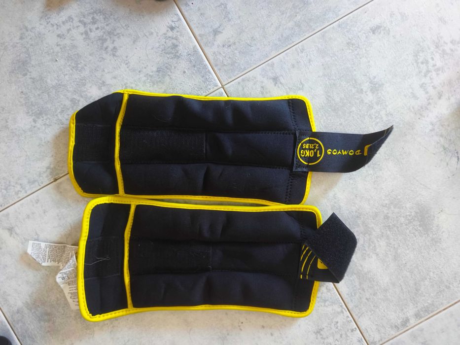 Par de Tornozeleiras 1 kg Domyos Decathlon