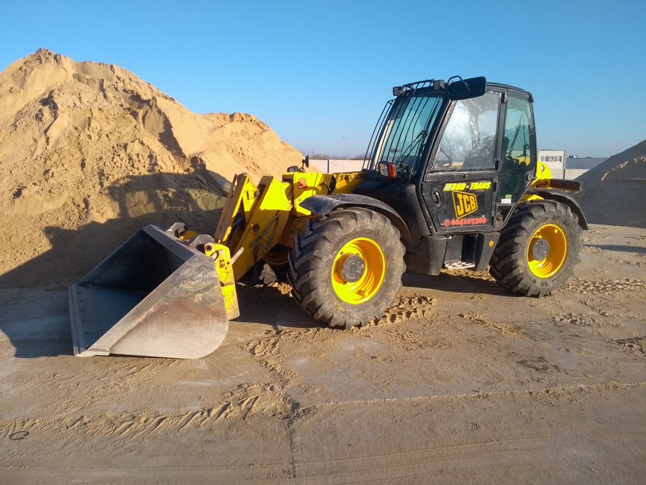 Usługi Koparko-Ładowarka, minikoparka, ładowarką teleskopową, koparką