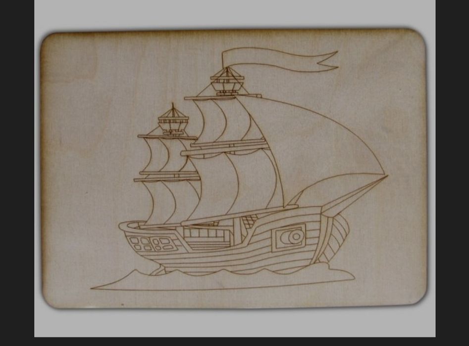 3шт А4, 15шт малих 9×13 Картини для выжигания випалювання по дереву