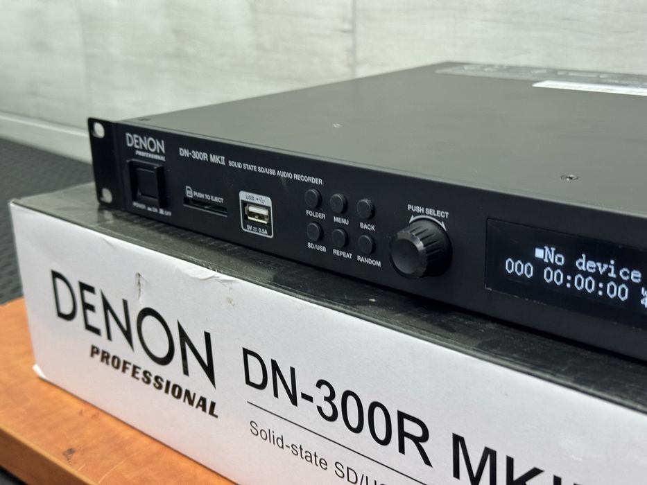 Rejestrator cyfrowy Denon Pro DN-300R MKII sd usb estradowy okazja
