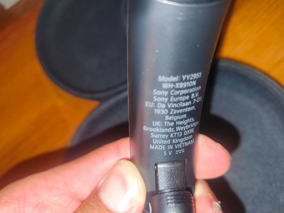 Headphones sony xb910n cancelamento de ruido mais fio se nao quizer usar bluetooth