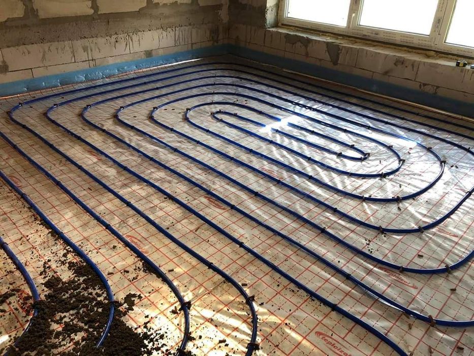 Стяжка на ТЕПЛУ підлогу МІЦНА ОСНОВА‼️Стяжка підлоги в терміни