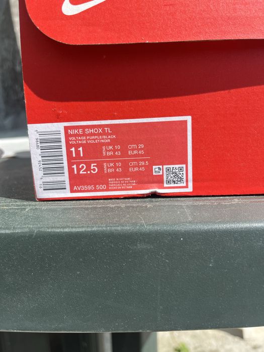 Nike Shox TL novas