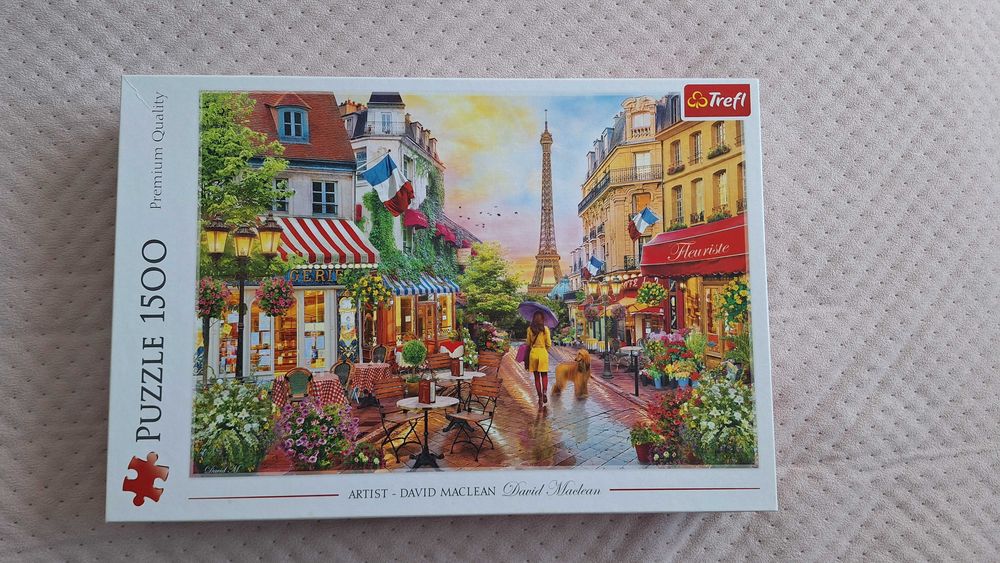 Puzzle 1500 Paryż Trefl