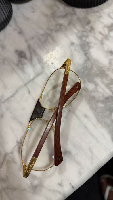 Óculos cartier madeirado