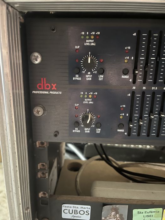 DBX 1231 graphic equalizer