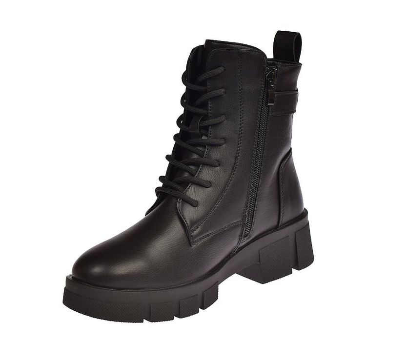 Glany ocieplane trzewiki workery na suwak trapery B-3-1384 roz. 40