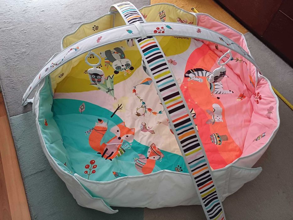 Duża mata edukacyjna interaktywna Lionelo Jenny