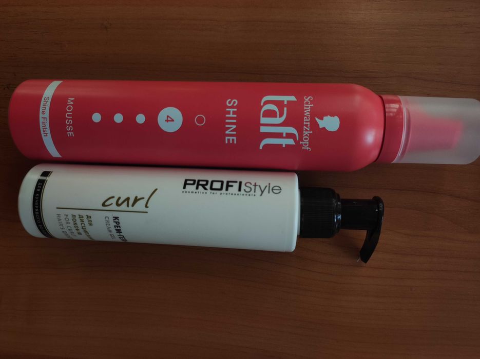 пінка/крем гель для локонів