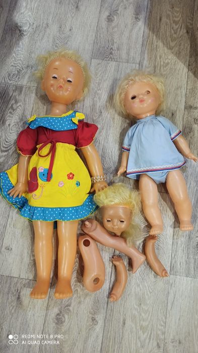 Куклы прошлых лет ссср. Под реставрацию.