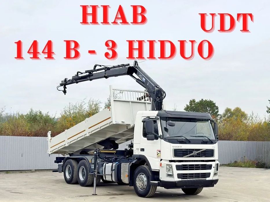 Volvo Volvo FM 400 Wywrotka 6,20m* HIAB 144 B-3 HIDUO + PILOT/6x4