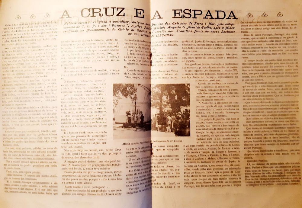 Jornal "Pupilos do Exército" 1940