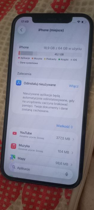 IPhone 12 64gb kolor czarny