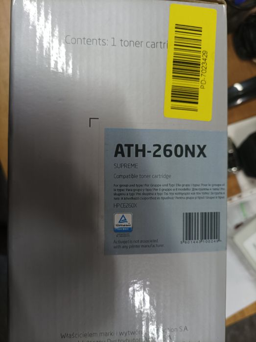 Toner do drukarki laserowej hp