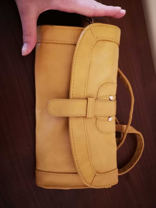 miodowa torebka, pasek odpinany