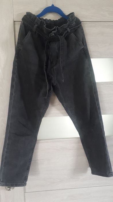 Czarne spodnie H&M 146 Okazja!
