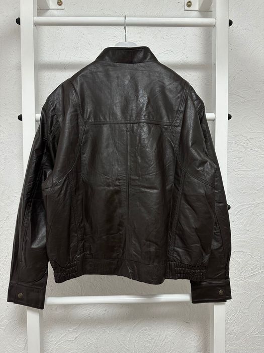Кожаная куртка / М-Л размер / real leather jacket