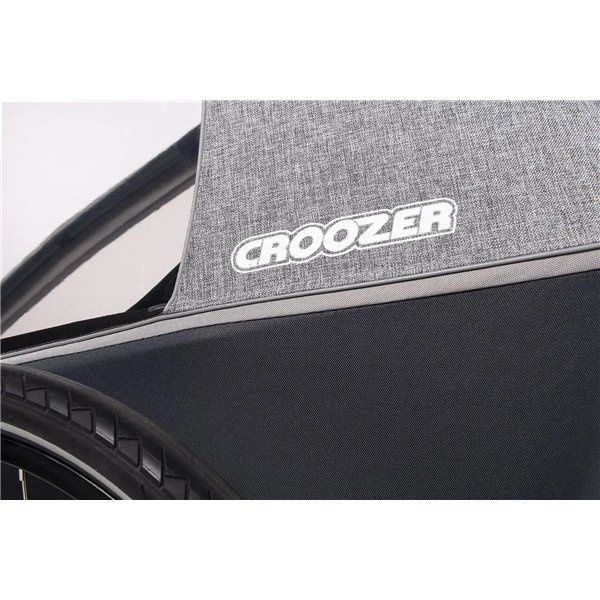wozek spacerowy przyczepka rowerowa Croozer Keeke 1 Stone Grey