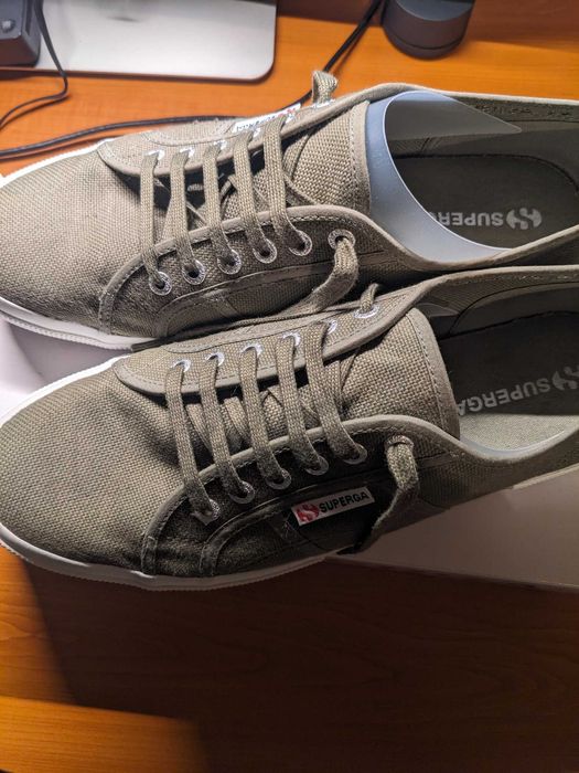Sapatilhas ténis Superga 2750 verde escuro [44 1/2]