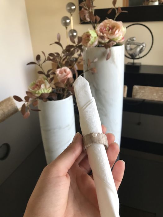 10 argolas guardanapos 1€ pelo conjunto