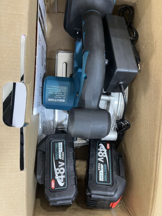 Serra circular a bateria motor brushless