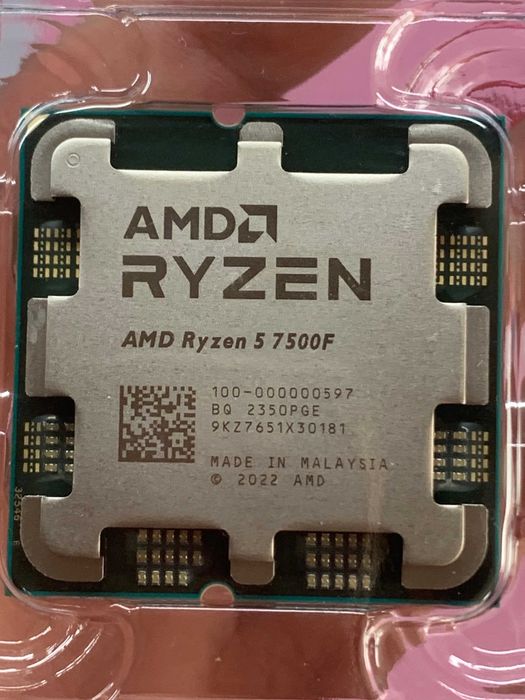 НОВЫЙ ryzen 5 7500f 5.0Гц