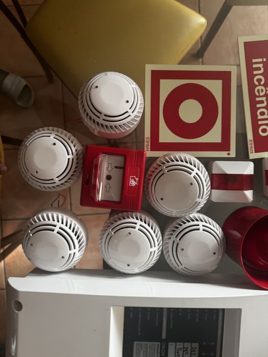 Sistema central de incendio novo