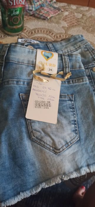 Spodenki jeansowe S M L